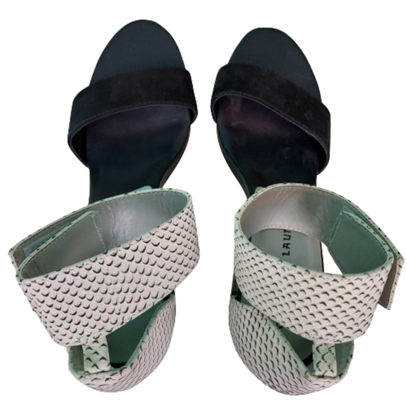 Chinese Laundry 4" heels, women's size 8.5, black and grey - Picture 7 of 7